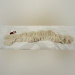 Elegant Cream Faux Fur Scarf Tan Photo 3