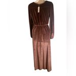 Baltic Born  Sadie Dusty Plum Velvet Sz XS Dress Maxi NWT Bridesmaid Holiday Photo 3