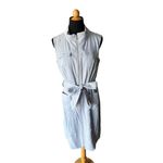 HILTON HOLLIS NEW YORK GREY ZIP UP DRESS SIZE 8 Photo 4