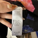 Carolina Herrera short sleeve shift dress black multi floral mini NEW small S20 Photo 10