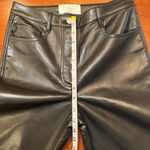 Wilfred Aritzia  Melina Faux Leather Pants‎ Black Size 4 Photo 9