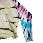 Vintage Havana  Hoodie Cropped Multi -Colored Pastel Tie Dye Size Medium NWT Photo 7