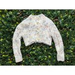 Urban Outfitters  Cameron Confetti Cropped Cardigan Knit Button Size XS Photo 2