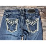 Vigoss  The New York‎ Slim Boot Embellished Pockets Jeans Size 1/2 Bling Rodeo Photo 8