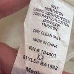 Charming Charlie  off white lace gauze dress size medium lined Photo 7