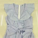 Saylor  Aria Dress in Blue & White Photo 1