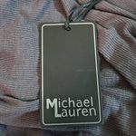 Michael Lauren  Dark Gray Ribbed Knit Layered Back Tunic NWT Size XS Photo 9