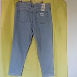 Levi's LEVI Strauss Boyfriend Light Blue Striped Women's Jeans Size 12 /W31 Photo 1