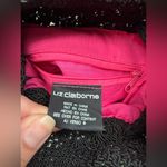 Liz Claiborne Vintage Y2K black woven backpack purse Photo 7