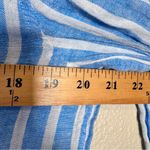 Rails  Blue White Striped Linen Blend Button Down Shirt Womens S Lightweight Top Photo 10
