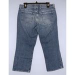 Lucky Brand  Cropped Blue Denim Classic Rider Cropped Jeans Size 8/29 Photo 1