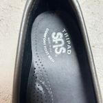 SAS San Antonio Shoemakers Silver Leather Loafers Comfort Foot Bed Women's 9.5 Photo 4