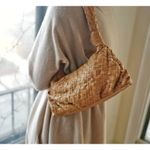 Cleobella  Tan Woven Morgan Handbag Photo 1