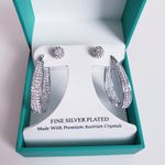 Sofia James NY Earring Set New Silver Photo 1