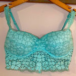 PINK - Victoria's Secret 💙Turquoise PINK Bralette Photo 0