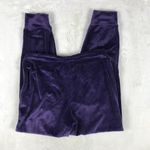 32 Degrees Heat  Purple Velour Joggers SMALL Photo 2