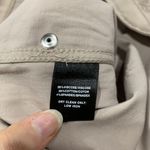 Lafayette 148 New York Size 16 Fulton Champagne Beige Shiny Pant Pockets Women's Photo 7