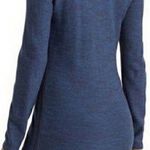 Athleta Retreat Marled Knit Multi Long Sleeves Roundneck Pullover Midi Dress med Photo 1
