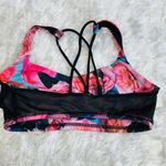 Lululemon Energy Bra Secret Garden Black Sz 6 Photo 5