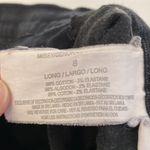 Gloria Vanderbilt Black Straight Leg High Rise Jeans Sz 8 Long Cotton Casual Photo 4