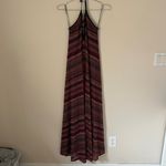 Urban Outfitters  UO Ecote Stitch Lace-Up Metallic Boho Maxi Dress Size XS Photo 4