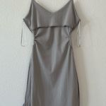 Topshop Grey CutOut Mini Dress Photo 12