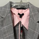 ATM Anthony Thomas Melillo Women’s 6 Houndstooth Plaid Blazer Jacket MSRP $550 Black Photo 4