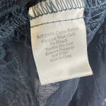 Johnny Was  Navy Blue Embroidered Lace Kimono Women's Size Large Boho‎ Open Front Photo 7