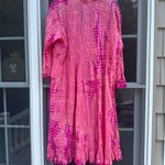 Soft Surroundings  Marbella Tie Dye Pintuck Tunic Dress Size XL Photo 2