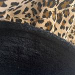 Jenni NWT Reversible Terry Cloth Hat, Leopard One Size New w/Tag $39.99 Photo 4