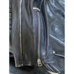 RE/DONE $1595 NEW WOMEN'S CLASSIC MOTO LEATHER JACKET SZ SMALL Photo 8