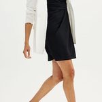 Nine West  Black Sheath Midi Dress Crew Neck Short Sleeve Photo 2