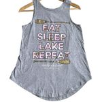 Simply Southern Eat Sleep Lake Repeat Tank Size Small Photo 2
