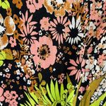 Whistles Pink Floral Dolman Short Sleeve Wrap Midi Dress NWT 10 Photo 2