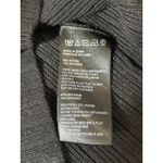 Urban Outfitters Black Rib Knit Square Neck Long Sleeve Crop Sweater Top Size L Photo 4