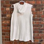 Jordan Taylor  womens waffle knit full zip starfish swim coverup white L Photo 3