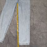 We Wore What  Mom Slit Straight Super Light
Denim Jeans Sz 26 Photo 6
