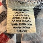 Westbound Size XL 100% Cotton V-Neck Plaid Print Tabbed 3/4 Sleeves Photo 8