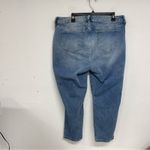 Torrid  Light Wash High Rise Cropped Skinny Jeans Womens 16 Blue Denim Zip Fly Photo 7