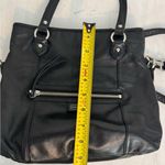 Coach Black Leather Shoulder Crossbody conversion Photo 9