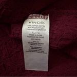 Vince Burgundy Pull On MIDI Skirt Size XL Photo 3