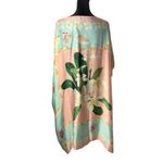 Verandah Scarf Panel Drape‎ Top Dress Size S Resortwear Relaxed Fit BOHO Chic Pink Photo 1
