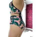 ✨HP✨Cut Out Side Lace Up Back Bikini Set✨ Pink Size L Photo 6