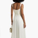 KHAITE  Yves Ribbed Bodysuit Ivory Size L Photo 2