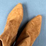 Maurice's Womens 9.5 Cognac Brown Pointed Toe Ankle Side Zip Boots Booties NWT Photo 7