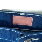 Mother NWTs The Country Swooner Straight A Dark Denim Skirt size 24 Blue Photo 5