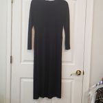 Sweater Dress w/Front Side Slit Black Size undefined Photo 2