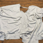 Lululemon  Wrap‎ Cream One Size Cotton Polyester Silk Sweater Shawl Fall winter Photo 0