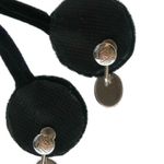 JMS Blue Cameo Screw Bag Silver Tone Earrings Photo 2