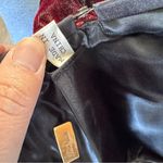 Neiman Marcus Vintage  Red Velvet Carpet Bag Purse Crossbody Handbag Photo 4